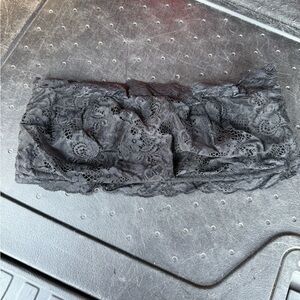 ASOS Black Lace Bandeau